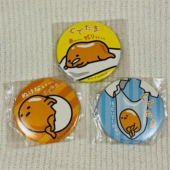 Other - COPY - NEW Gudetama Pins ordered from Japan